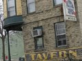 The front entrance of Mickey's Tavern.