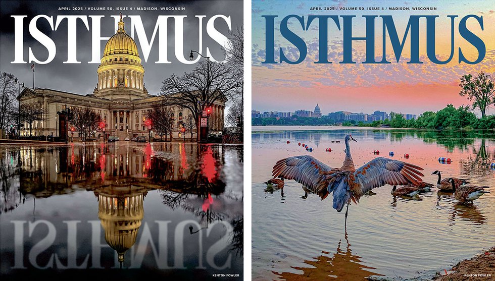 Alternate cover photo options from Kenton Fowler.