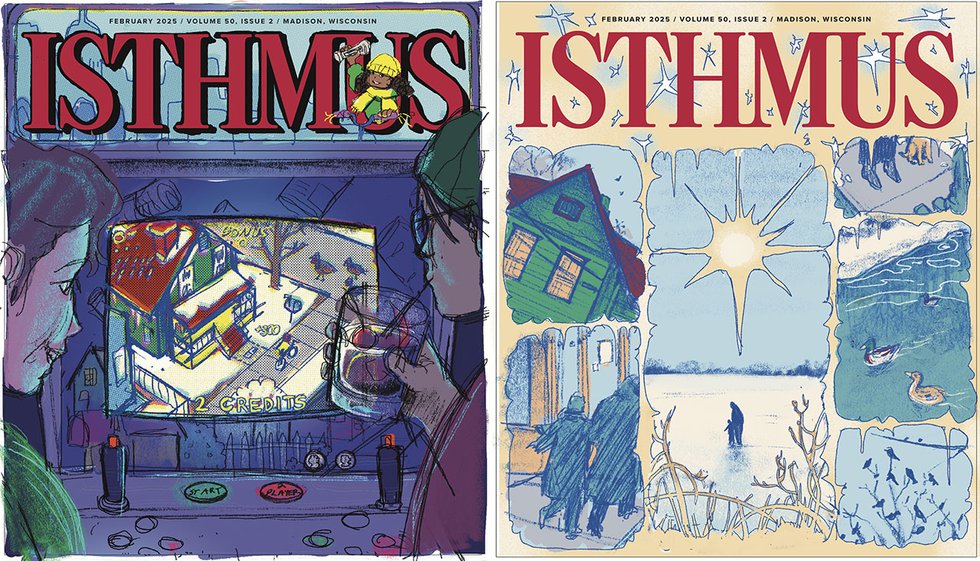 Alternate cover concepts from Julianne Griepp.