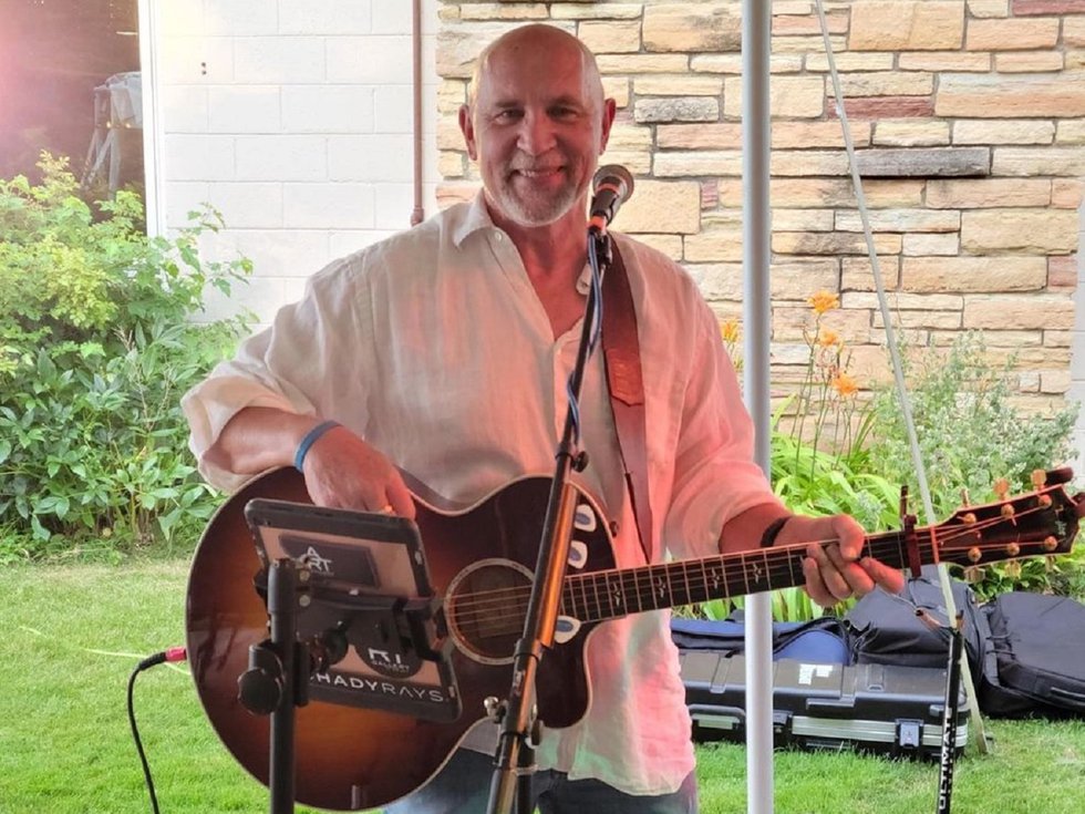 Ron Denson and guitar.