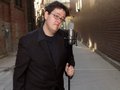 Matthew Filipowicz and a mic stand.