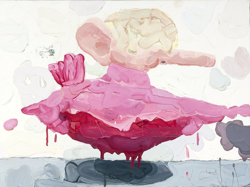 "Girl," a 2003 painting.