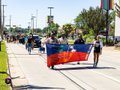 A past Juneteenth parade on Park Street.