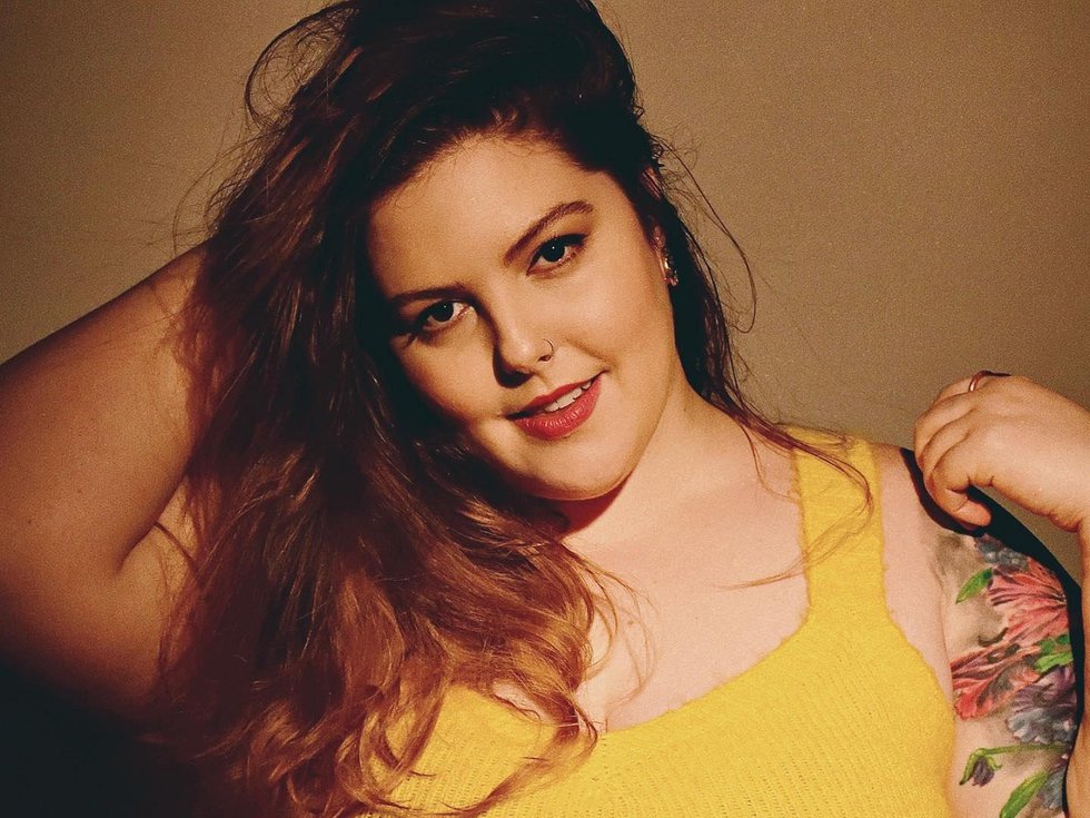 A close-up of Mary Lambert.