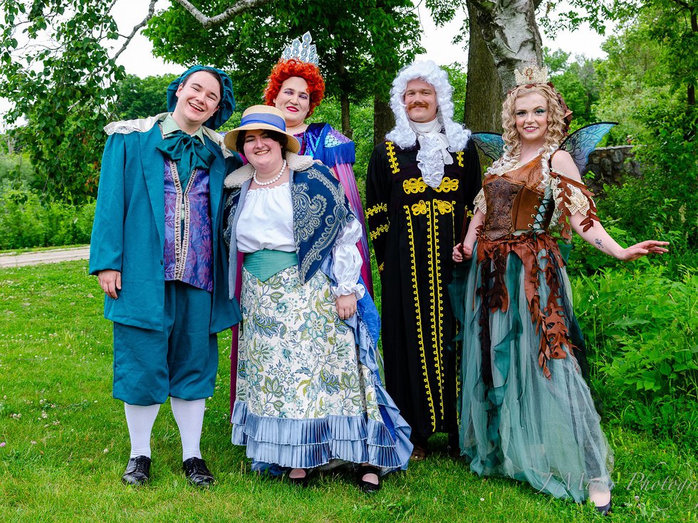 Cast members of "Iolanthe or, The Peer and the Per."