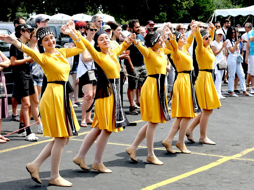 Siragan Dance Group of Chicago at the 2022 Milwaukee Armenian Fest.