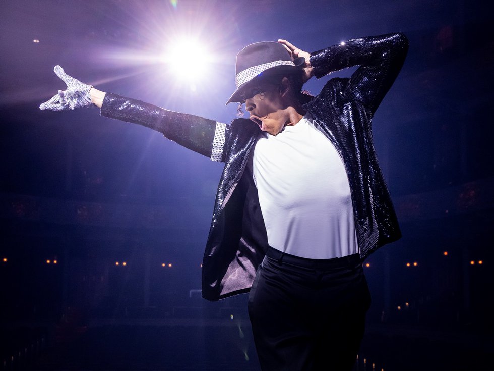 Jordan Markus in "MJ the Musical."