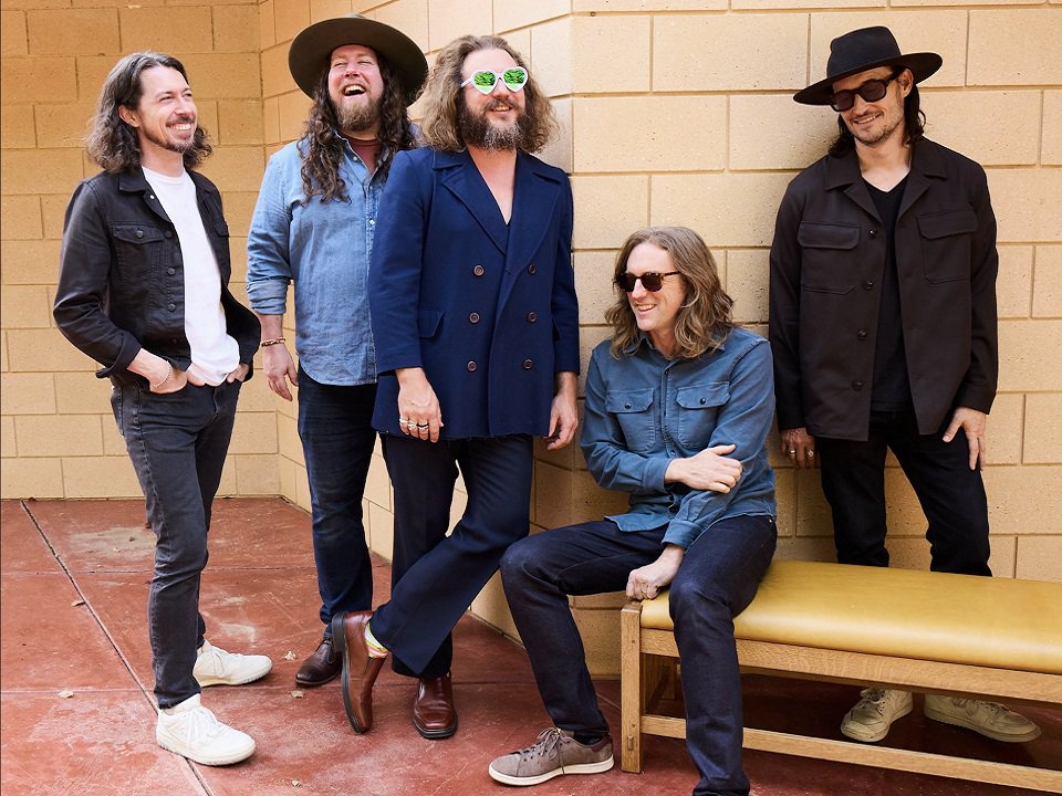 The five members of My Morning Jacket.