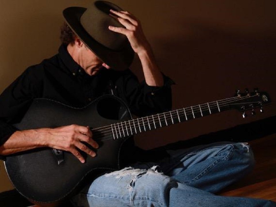 David G. Smith and guitar.