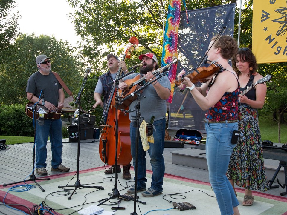 Soggy Prairie at Wednesday Night Live in Mount Horeb.