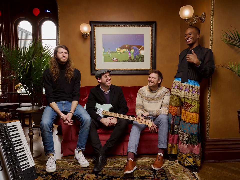 The four members of the band Spectaculous