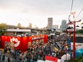 The grounds of Summerfest.
