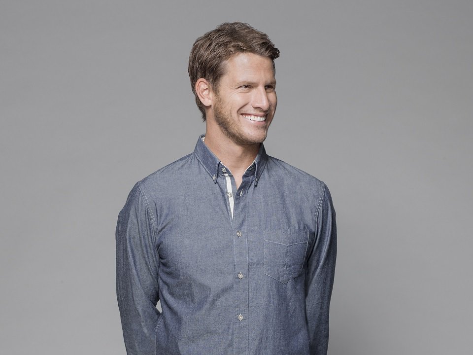 A close-up of Daniel Tosh.