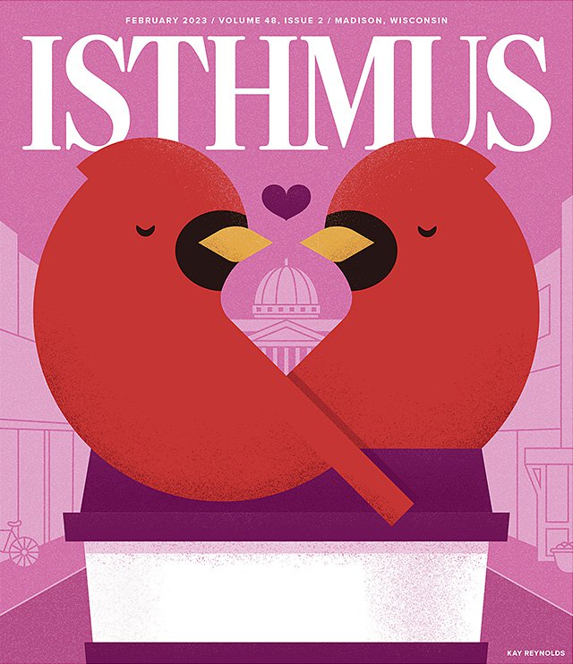 February 2023 cover by Kay Reynolds