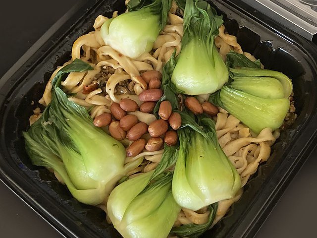Hand-pulled noodles from Hotco Noodles.